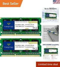 Reliable 16GB SODIMM RAM Kit - 1600MHz DD3L Laptop Memory with Lifetime picture