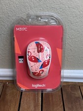 Logitech Play Collection M317C Wireless Optical Mouse Flamingo NEW picture