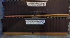 Corsair Vengeance 16GB DDR4 2666MHz (8 X 2) (Black) - 2 Sticks - picture