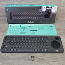 Logitech K600 TV Wireless Keyboard with Touchpad for Smart TV w/USB Dongle picture