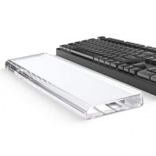 Clear Acrylic Keyboard Wrist Rest Mechanical Ergonomic Palm Pad AntiSlip picture
