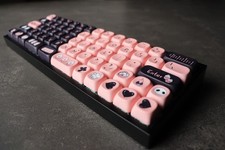 HM Xu Custom Mechanical Keyboard GATERON Magnetic Jade Pro Switches Tofu60 Redux picture