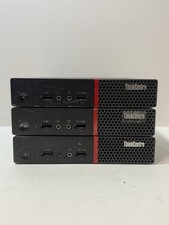 Lot of 3 Lenovo ThinkCentre M715q AMD Ryzen/Athlon 4/8GB RAM NO SSD/AC picture