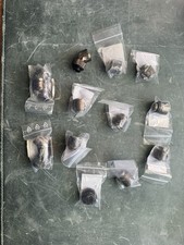 Lot Of 12 EK Waterblocks Black Nickel Water Cooling Compression Fittings 10/13mm picture