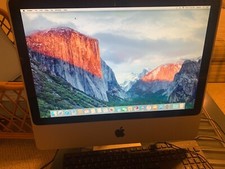 Apple iMac 20” 08 aluminum,intel core 2 duo, 2.4ghz , picture