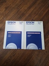 Epson Professional Photo Paper 13x19 S041327 + S041351 Semigloss Watercolor picture