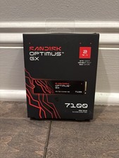 Sandisk Optimus GX 7100 2TB PCle 4.0 x4 M. 2 2280 NVMe SSD Brand New picture