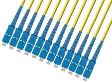 100M Outdoor Armored Singlemode 12 Strands FiberOptic Cable(9/125) SC to SC picture