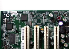 Motherboard, supermicro 370dli, dual skt 370, serverworks serverset iii le chip picture