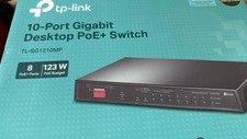TP-Link TL-SG1210P   10-Port Gigabit Desktop Switch With 8- Port PoE+ picture