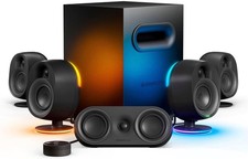 SteelSeries Arena 9 5.1 Gaming Speakers Black New Sealed picture