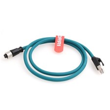 3M M12 ACode 8Pin to RJ45 Gigabit Ethernet Cat6a Industrial Camera Cable picture