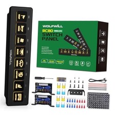 8 Gang Wireless Switch Panel BC80, 164Ft Remote with 4 8 Gang Switch Panel picture