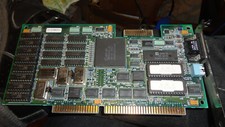PARADISE 1024 512 Wdc WD90C00 Gpu 512KB Isa VGA Video Retro Board Graphic Card picture