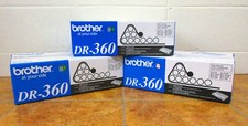 NEW BROTHER DR-360 OEM Genuine Black Drum Unit Print Cartridge Sealed picture