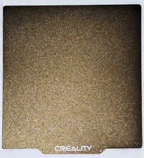 Creality CR-6 SE PEI 255mm x 245mm x 2mm build plate gold frosted  picture