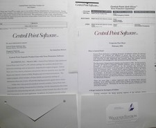 1991 Central Point Anti-Virus, announcement Press Kit picture
