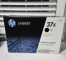 HP 37X Black High Yield Toner Cartridge, Prints Up to 25,000 Pages CF237X picture