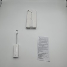 Genuine Apple A1790 Thunderbolt 3 USB-C to Thunderbolt 2 Adapter White OEM picture