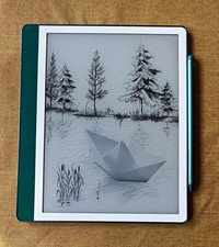 Amazon Kindle Scribe 64 GB, Metallic Jade, 10.2” glare-free picture