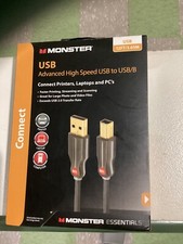 Monster Essential USB Cable Advanced High Speed Data Ethernet Cable -12 ft/3.65M picture