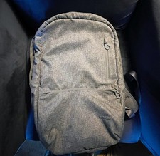 Incase City Lightweight Compact Backpack/laptop bag- gray zip padded straps picture