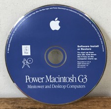 Apple 1998 Power Macintosh G3 Minitower Software Install Restore CD 8.5 OS 8 picture