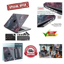 Elegant Dahlia Floral Hard Shell Case for MacBook Pro 16 (2021-2026) Models picture