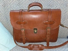 Handmade Leather Briefcase/Computer Case picture