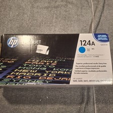 HP 124A (Q6001AB) Cyan High-Yield Toner Cartridge For Laserjet CM 1015mfp picture