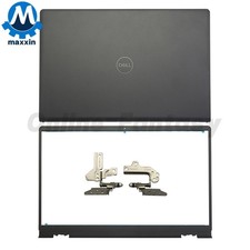 New For Dell Inspiron 15 3510 3515 3520 3525 LCD Back Cover/Bezel/Hinges Black picture