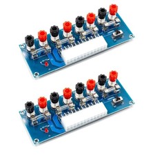2pcs 24-Pin ATX Power Supply Adapter for Safe DIY Projects – 4 Voltage Outputs picture