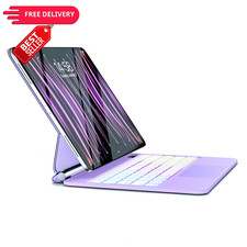 Magic Style Keyboard For iPad Air 13 M4/M3/M2,iPad Pro 12.9 6-3th, purple picture