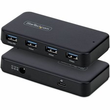 StarTech 4-Port USB-A Hub, 5Gbps, Self-Powered, 2-in-1 USB-C and USB-A Host picture