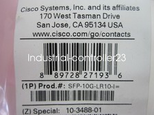 Cisco SFP-10G-LR10-I 10G Ethernet SFP Industrial Temperature Module NEW picture