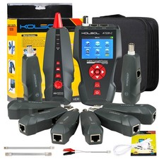 KOLSOL LAN Network Cable Tester Diagnose Tone Tracer BNC PING/POE RJ11 RJ45 picture