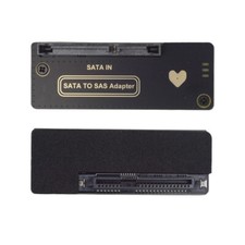 CY SAS 29Pin SFF-8482 Connector to SATA 7+15 22Pin Hard Disk Drive Raid Adapter picture