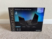NETGEAR Nighthawk RAXE500 Tri-Band WiFi 6E Router AXE11000 Factory Reset Boxed picture