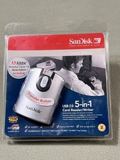 New San Disk ImageMate 5-in-1 USB 2.0 Card Reader/Writer Sandisk NOS picture