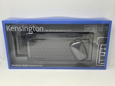 Kensington SlimBlade Media Notebook Set - Keyboard, Keypad, & Mouse - NEW/SEALED picture