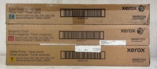 Combo NIB OEM Genuine Xerox 006R01510/006R01511/006R01512 CYM Toner Cartridges picture