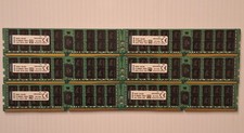 [LOT OF 6] KVR21R15D4/16 Kingston Technology 16GB DDR4 288-Pin DIMM 1.2V RAMM picture