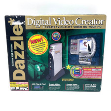 Dazzle Digital Video Creator Editor With RCA’s Brand NEW Deadstock Vintage picture