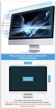 20-22 inch Anti-Blue Light Computer Monitor Filter PC Screen Protector –Open Box picture