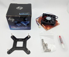 Evercool Intel LGA 775 Socket T Low Profile 1U Copper Heatsink CPU Cooler picture