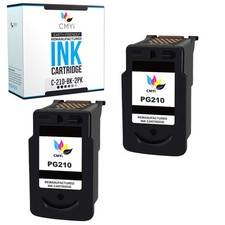 2PK Compatible Canon PG-210 Ink Cartridges Black for PIXMA  MP240 MP250 MP260 picture