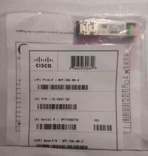 New Cisco SFP-10G-SR-X GENE SFP + 10G LC duplex transceiver module picture