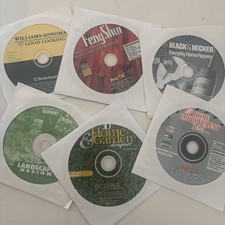 Vintage Lot Home Design Improvement Cooking landscape tools CD ROM Lot For PC picture