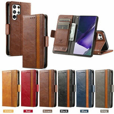 Flip Splice Leather Wallet Cover Case For Xiaomi 17T 15T 14 Pro Redmi Note 15 14 picture