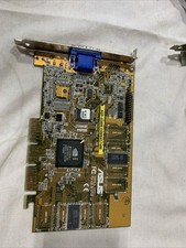 Used Tested - ASUS AGP-V3800 COMBAT 16M NVIDIA Riva TNT2 AGP VIDEO CARD picture
